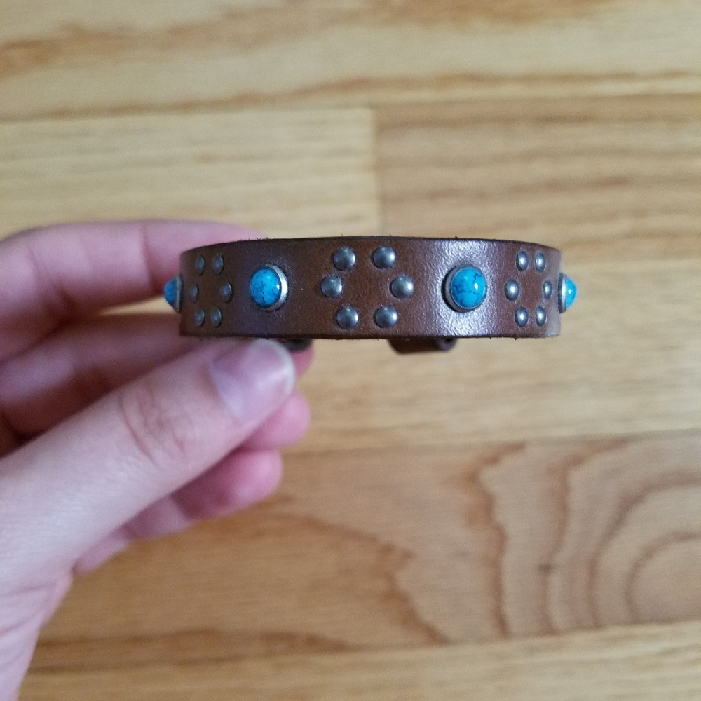 AEO Turquoise Accent Buckle Bracelet